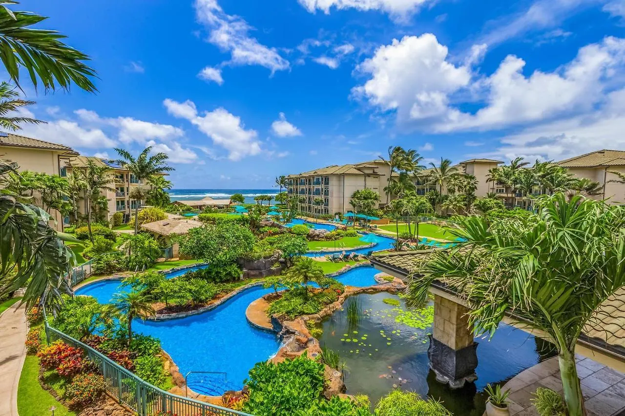 Waipouli Beach Resort Spectacular Luxury Oceanfront Condo Sleeps 8 Ac Pool Kapa'a